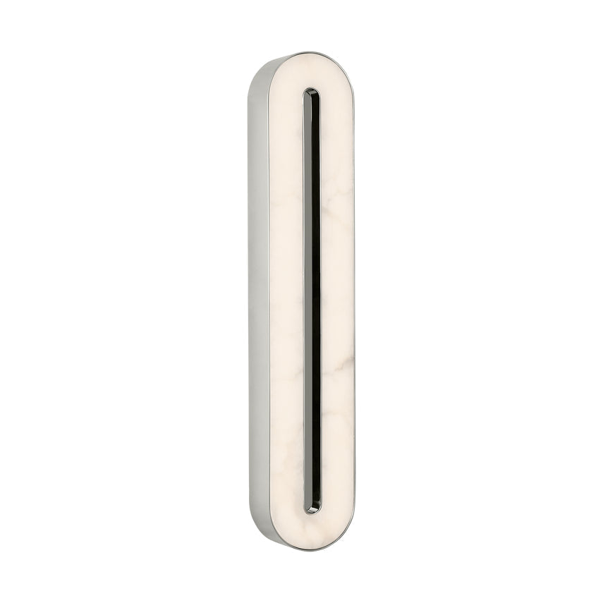 Wyllis 24In Integrated LED Alabaster Wall Sconce by Visual & Comfort & Co