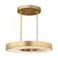 Visual Comfort Wyllis 24 Round Led Alabaster Chandelier 