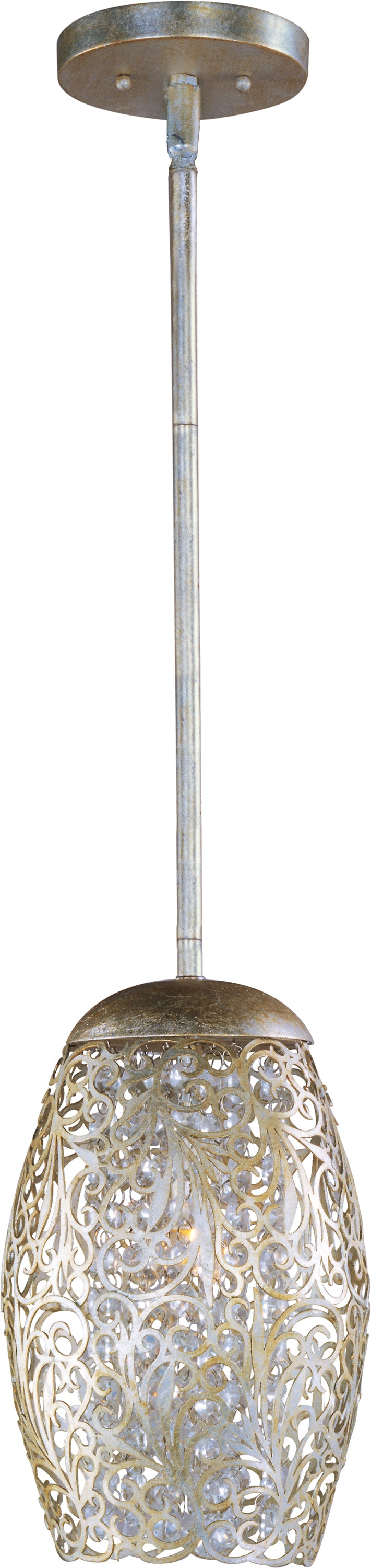 Arabesque Mini Pendant Golden Silver by Maxim Lighting