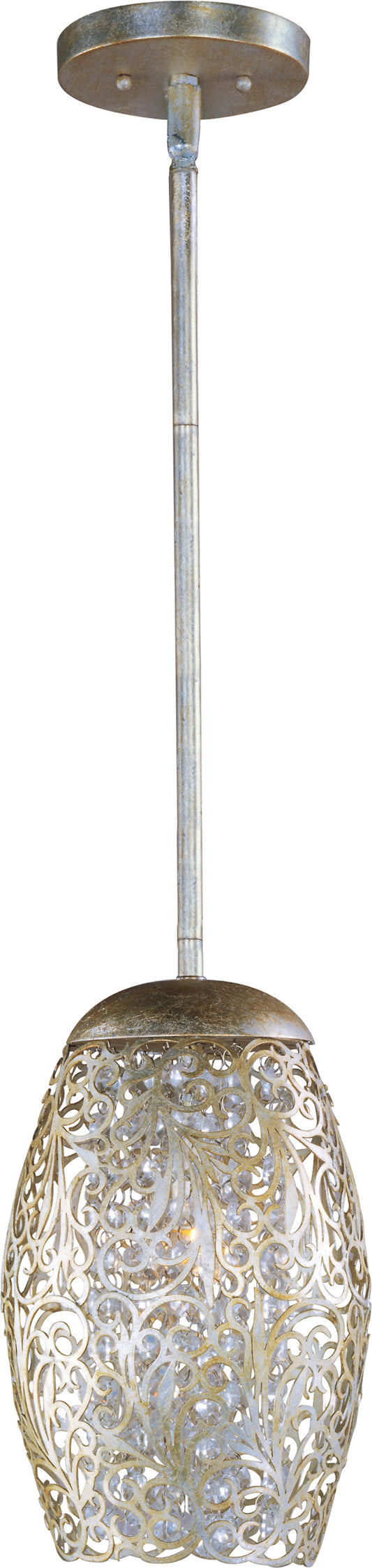 Arabesque Mini Pendant Golden Silver by Maxim Lighting