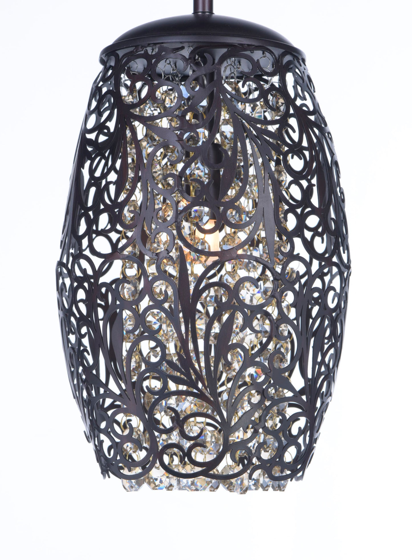 Arabesque Mini Pendant Golden Silver by Maxim Lighting