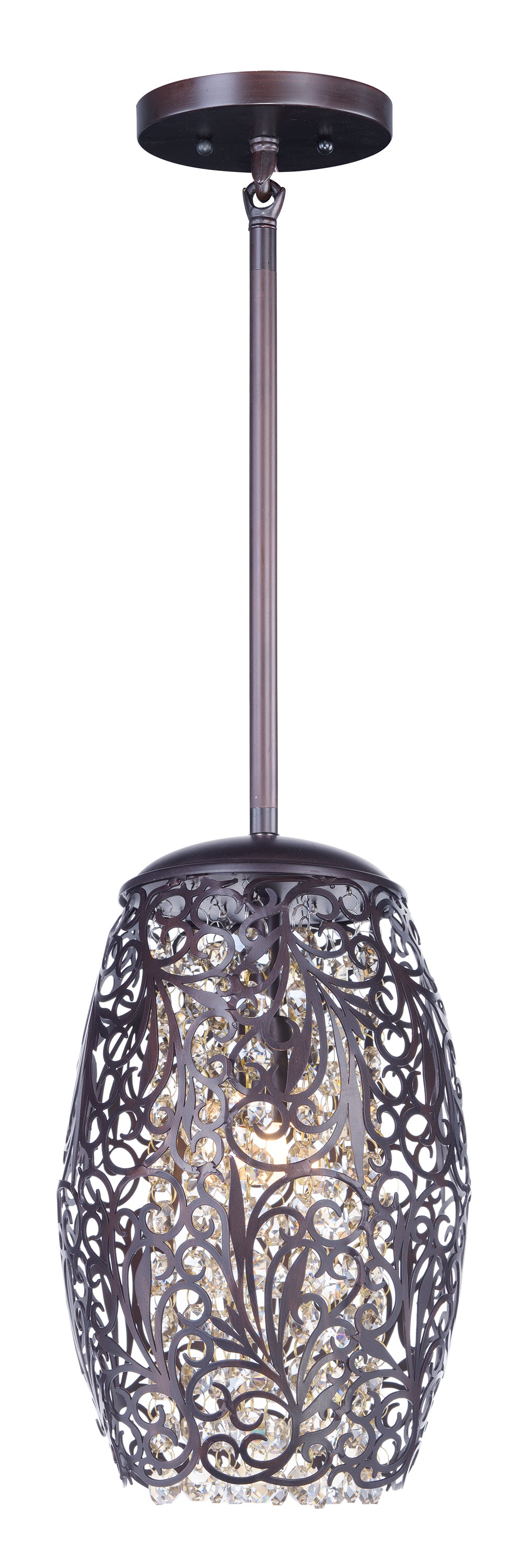 Arabesque Mini Pendant Oil Rubbed Bronze by Maxim Lighting