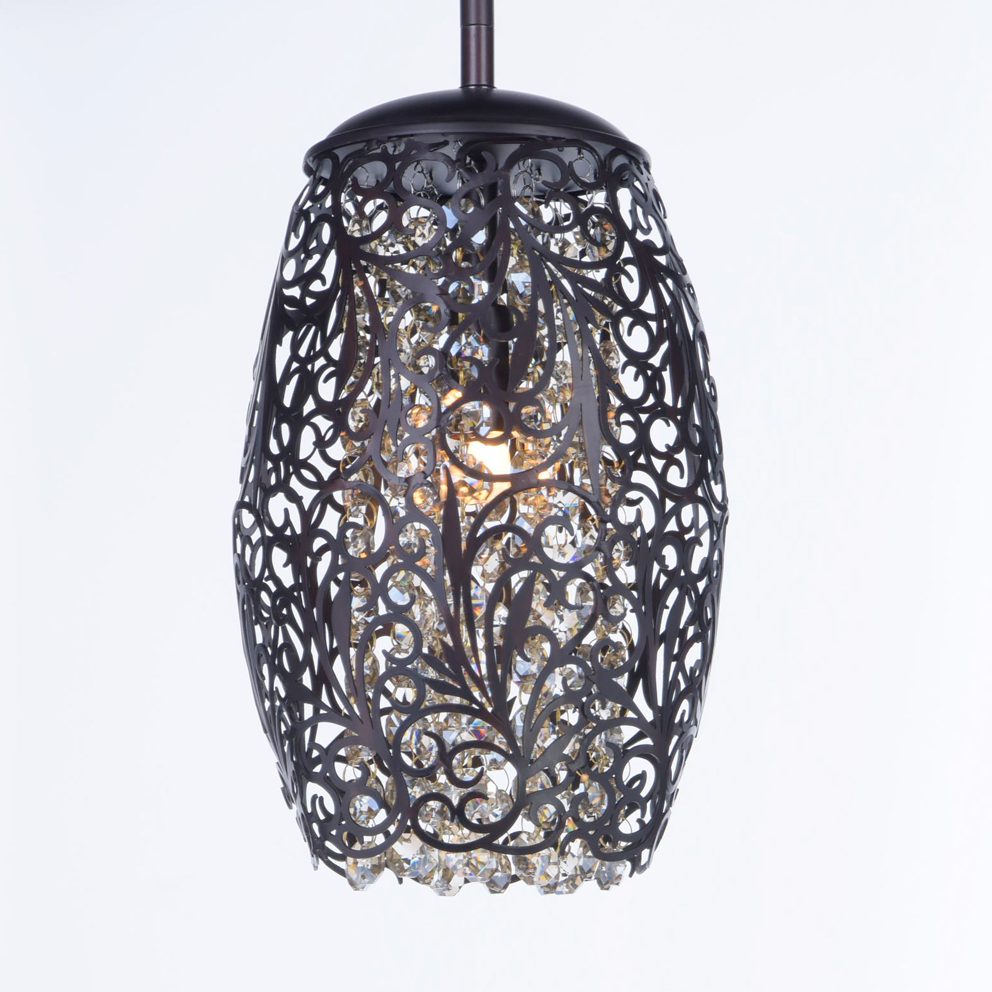 Arabesque Mini Pendant Oil Rubbed Bronze by Maxim Lighting