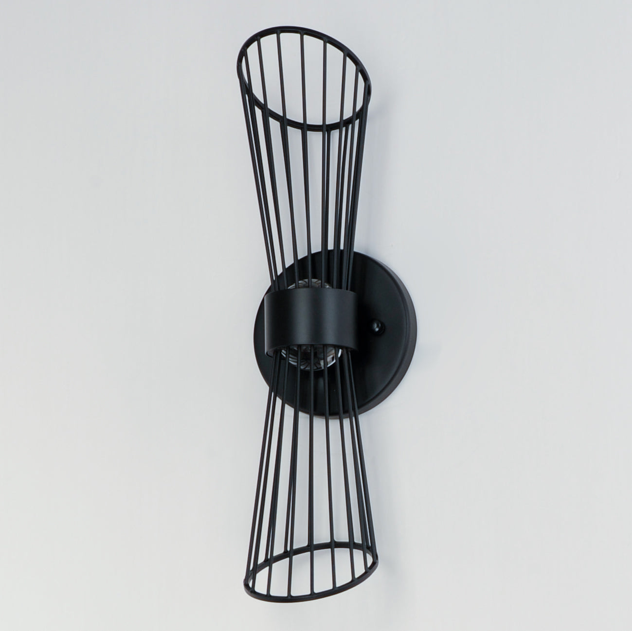 Zeta LED Wall Sconce Black by Maxim Lighting