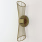 Zeta LED Wall Sconce Natural Aged Brass by Maxim Lighting
