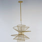 Zeta Medium LED Pendant Natural Aged Brass by Maxim Lighting