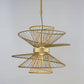 Zeta Medium LED Pendant Natural Aged Brass by Maxim Lighting