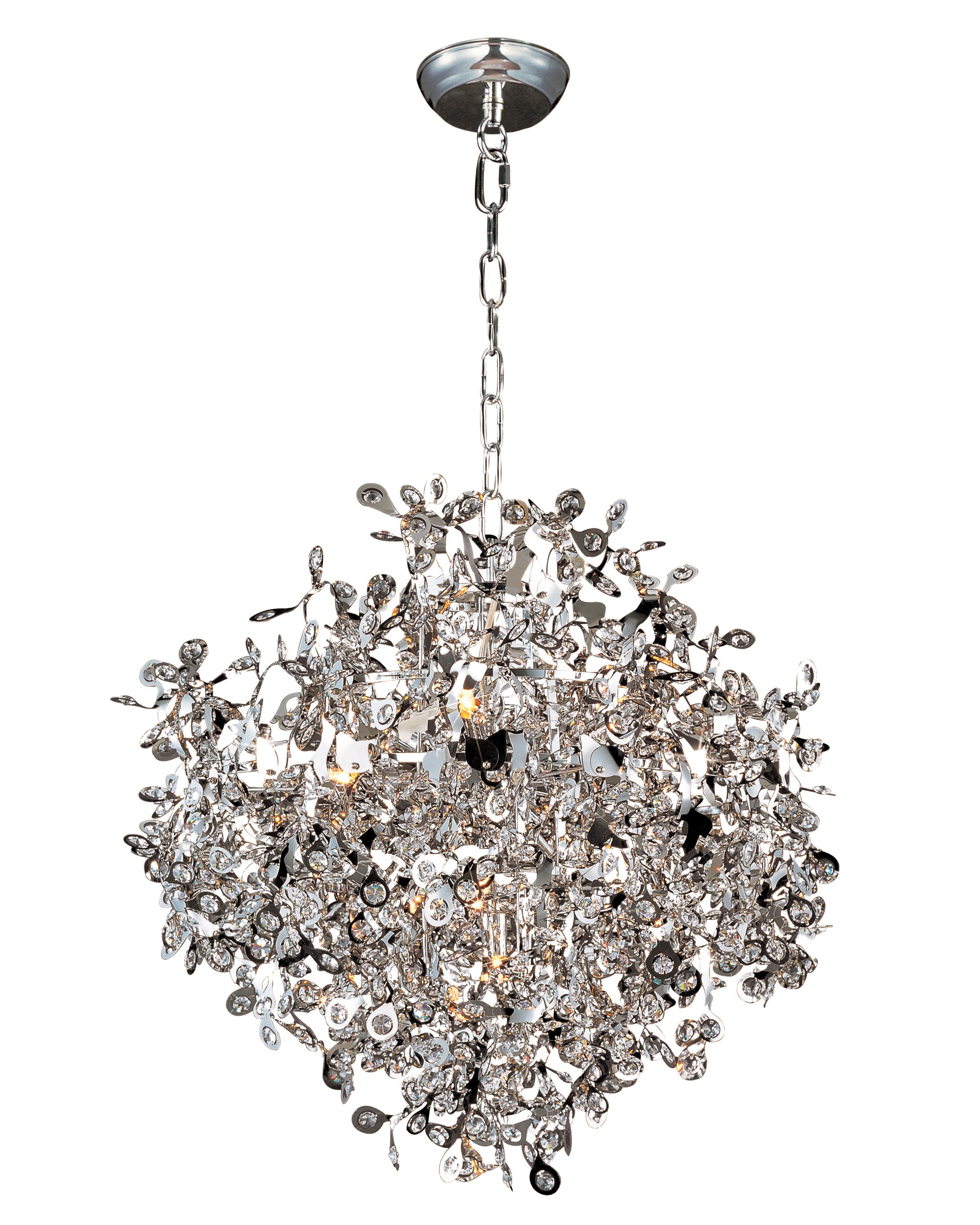 Comet 25" Crystal Pendant Polished Chrome by Maxim Lighting