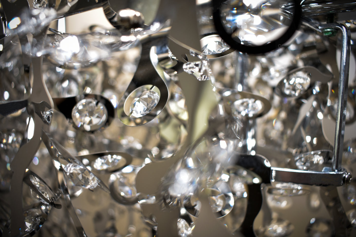 Comet 25" Crystal Pendant Polished Chrome by Maxim Lighting