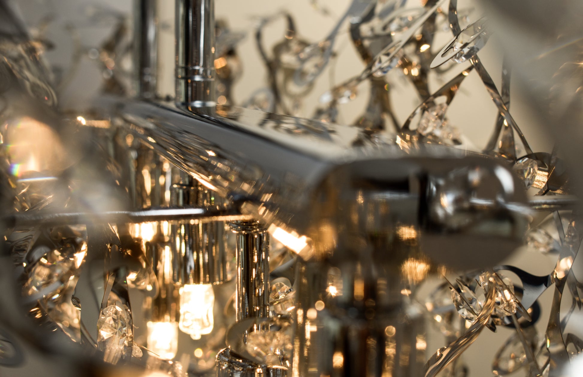 Comet 7-Light Linear Pendant Polished Chrome by Maxim Lighting
