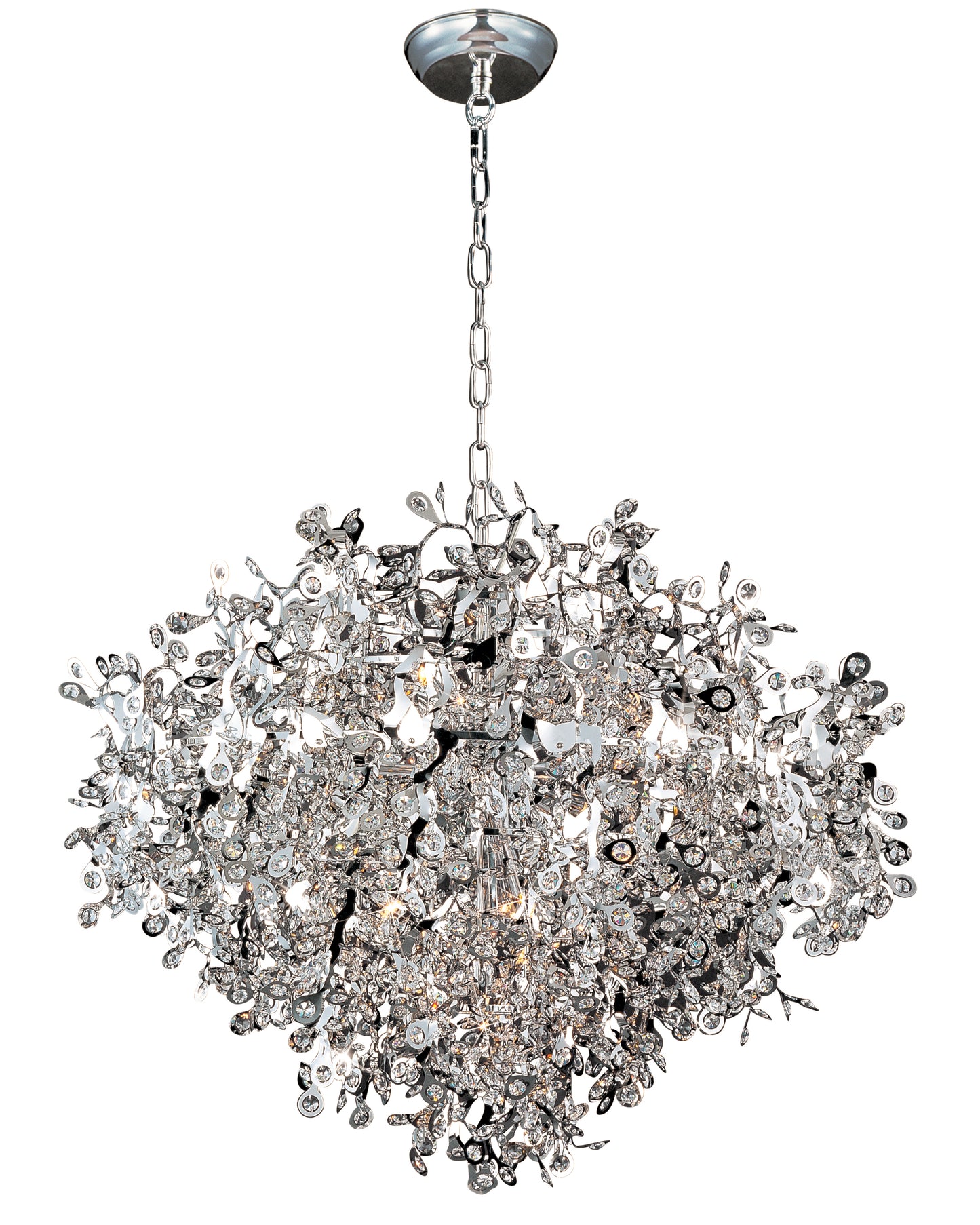 Comet 35" Crystal Pendant Polished Chrome by Maxim Lighting