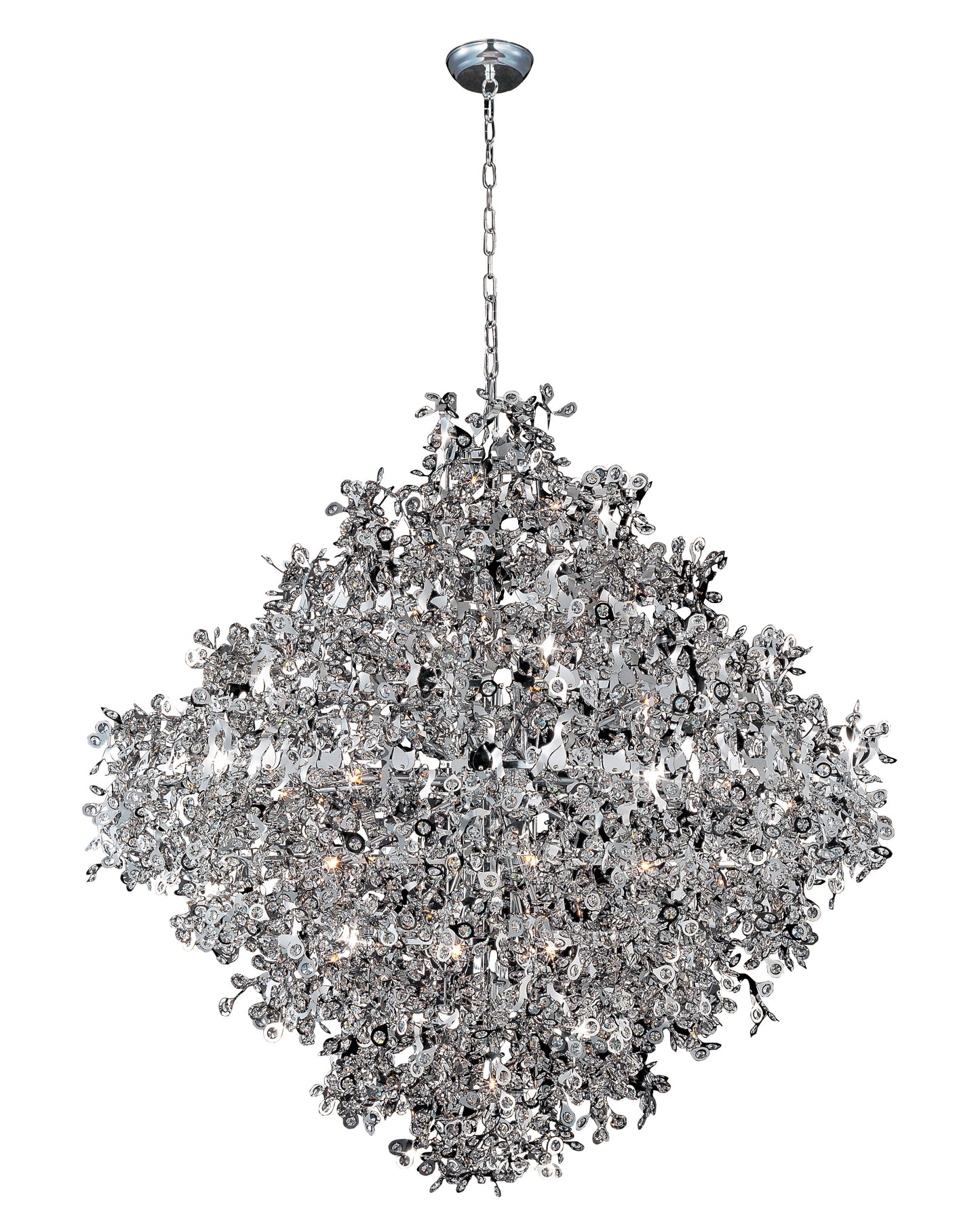 Comet 50" Crystal Pendant Polished Chrome by Maxim Lighting
