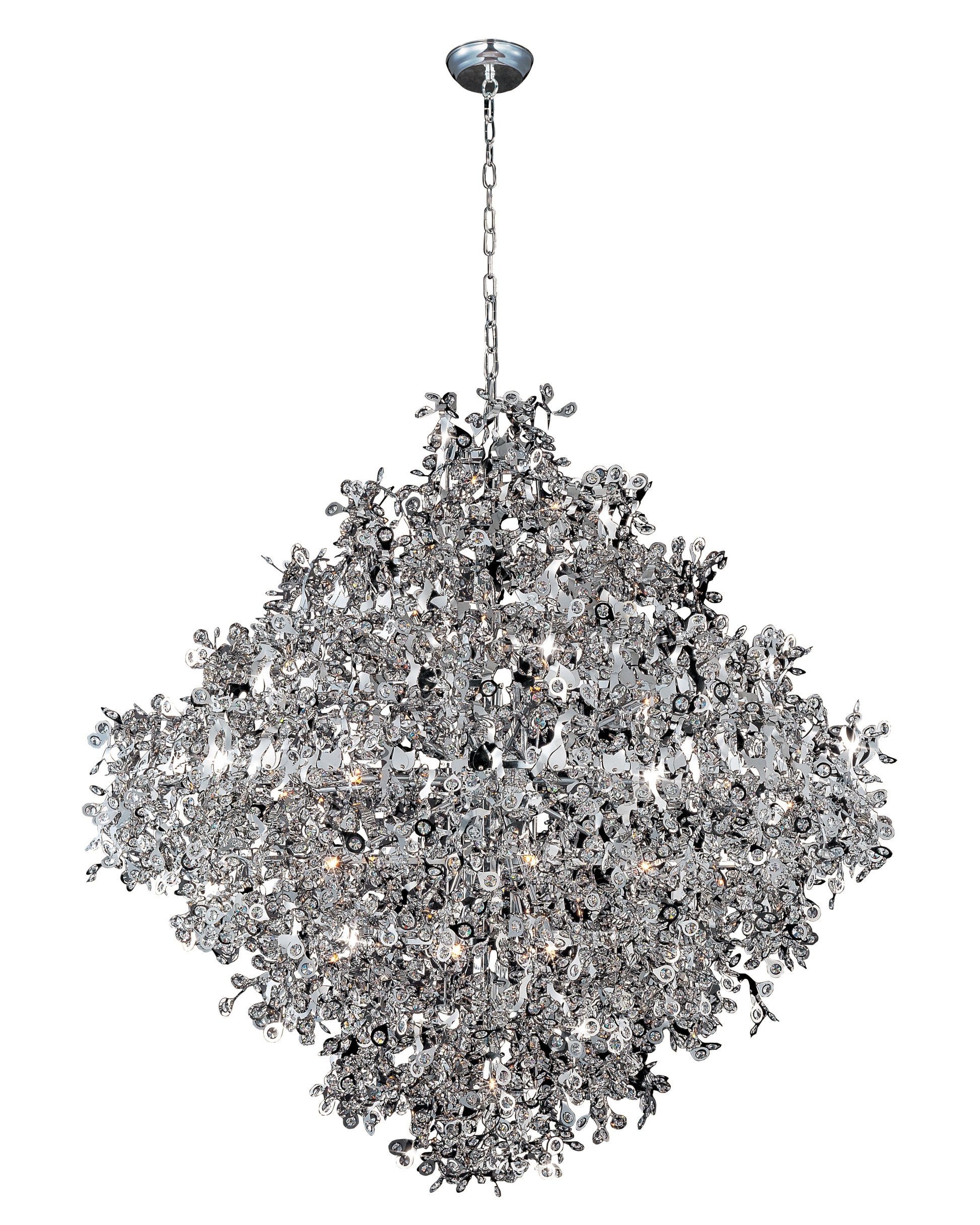 Comet 50" Crystal Pendant Polished Chrome by Maxim Lighting