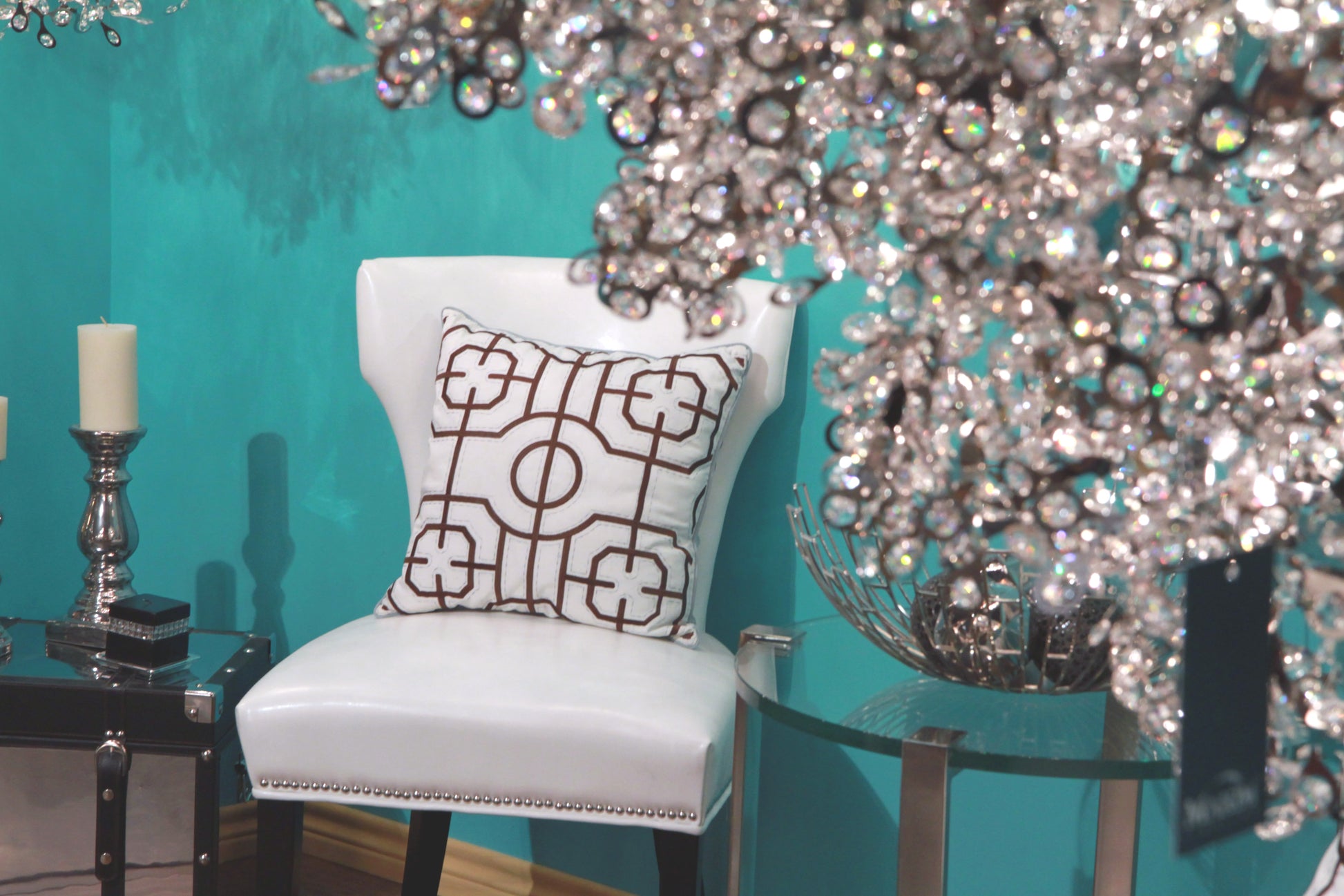 Comet 50" Crystal Pendant Polished Chrome by Maxim Lighting