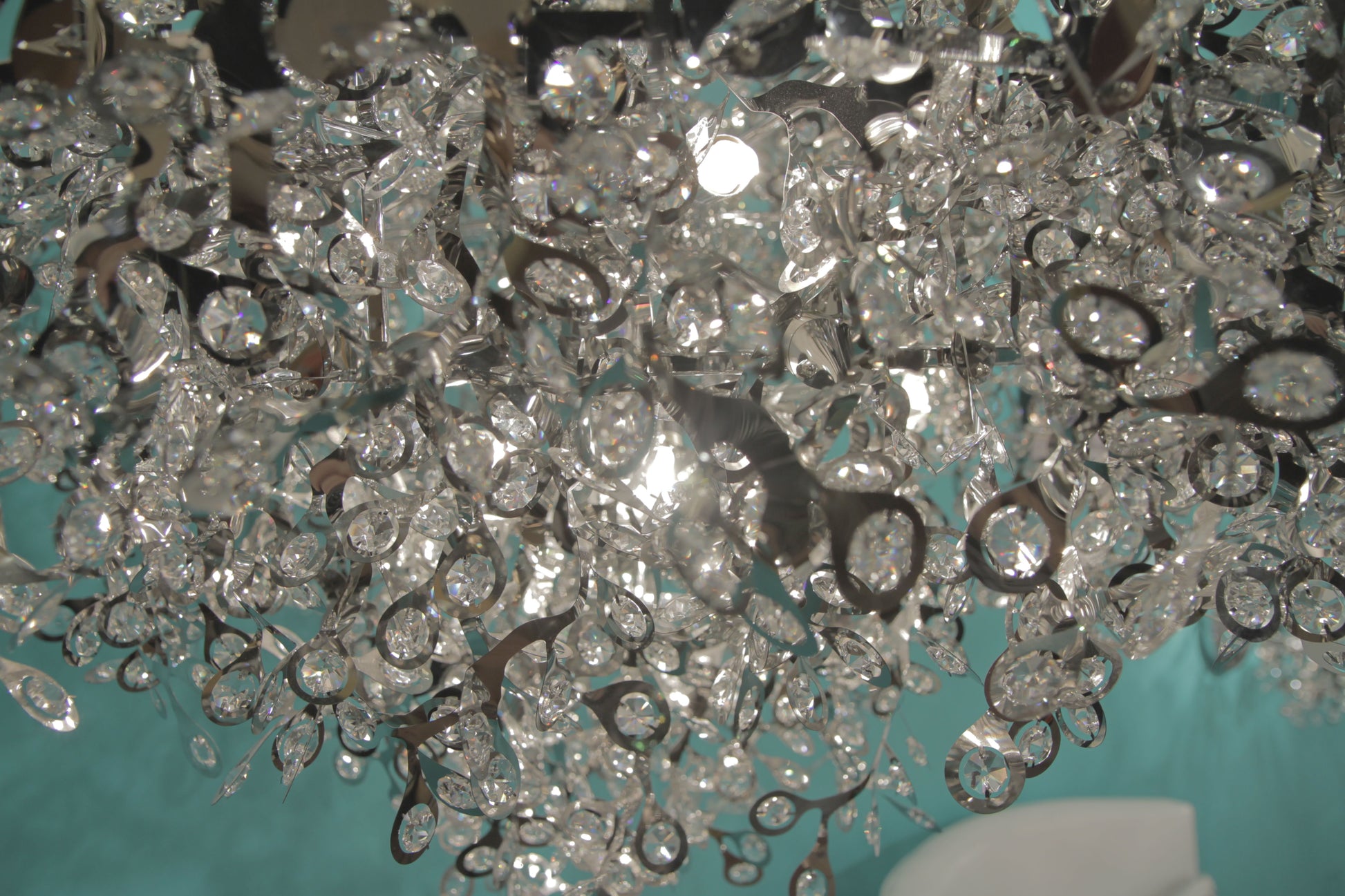 Comet 50" Crystal Pendant Polished Chrome by Maxim Lighting