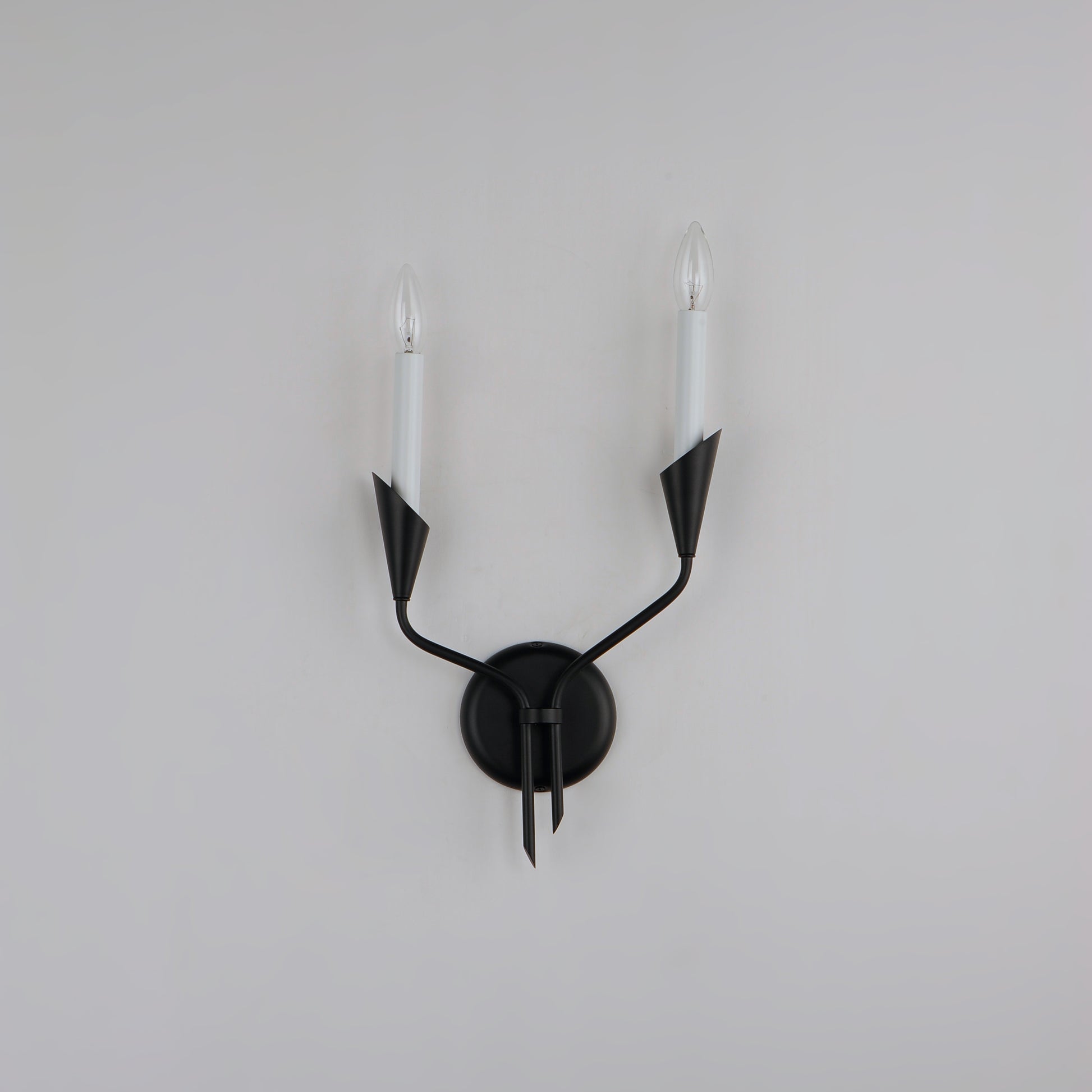 Calyx 2-Light Sconce Black by Maxim Lighting