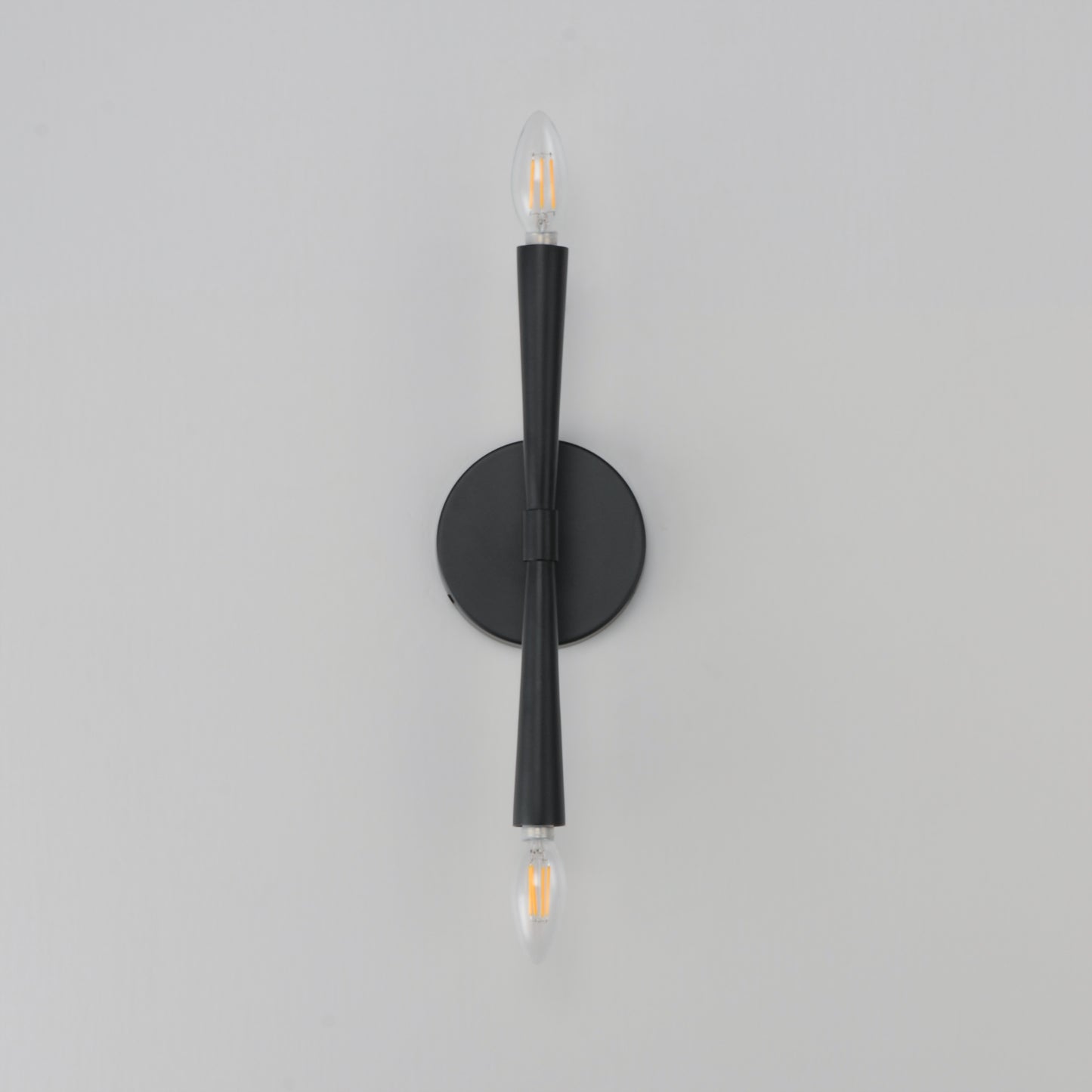 Rome 2-Light Wall Sconce Black by Maxim Lighting
