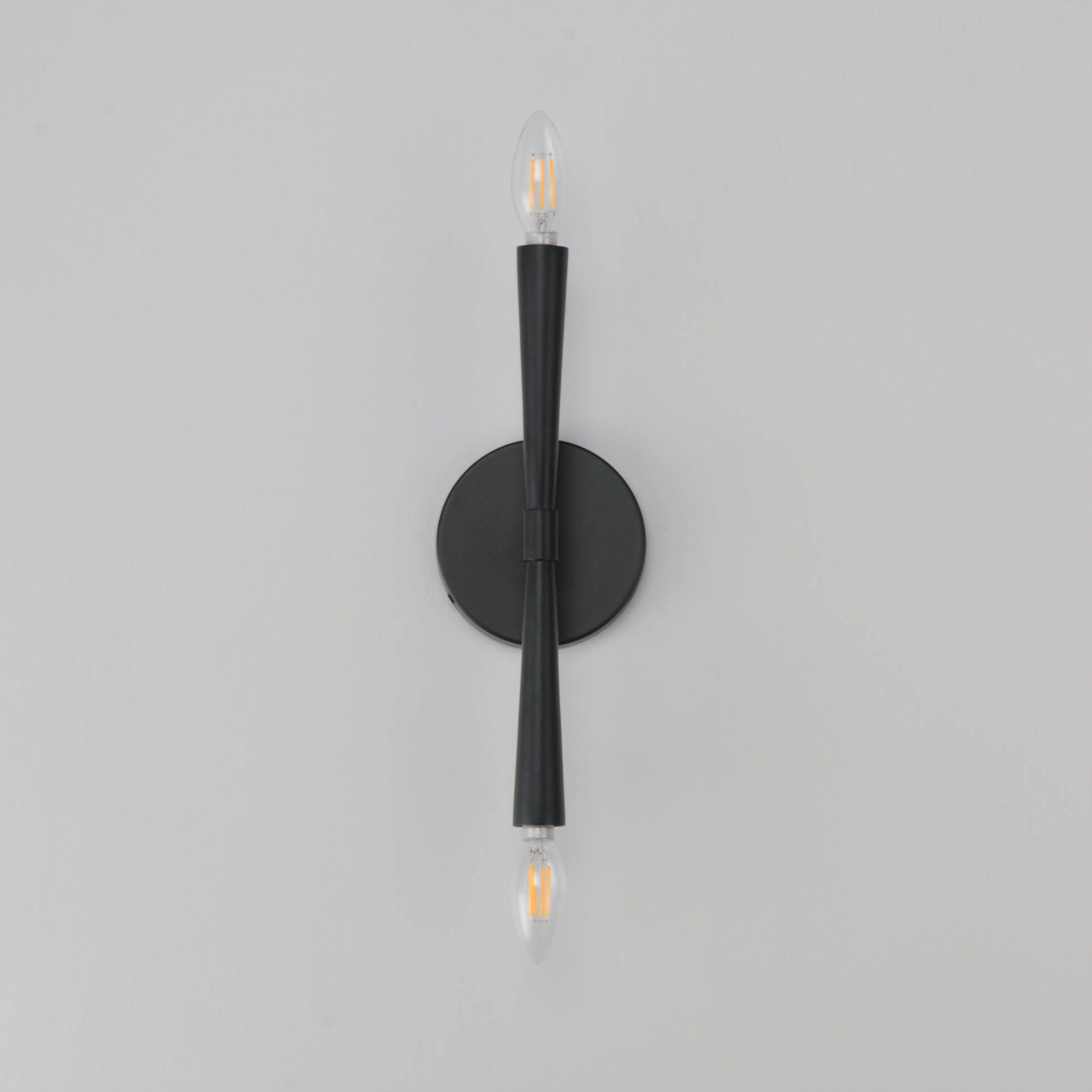 Rome 2-Light Wall Sconce Black by Maxim Lighting