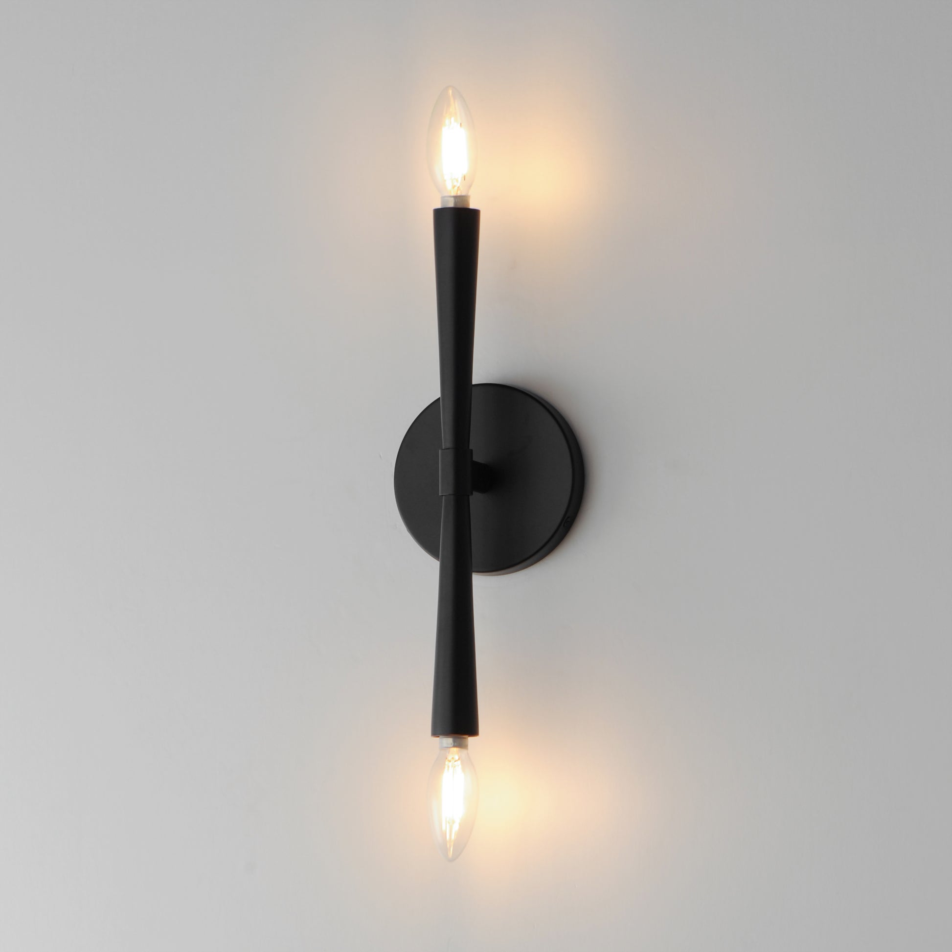 Rome 2-Light Wall Sconce Black by Maxim Lighting