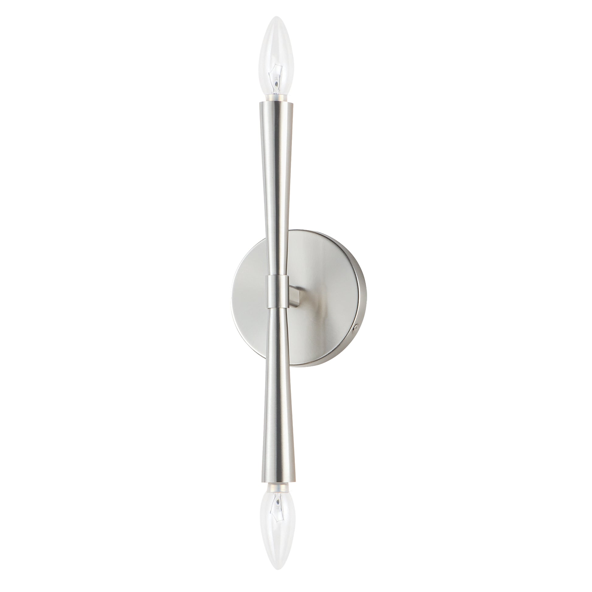 Rome 2-Light Wall Sconce Satin Nickel by Maxim Lighting