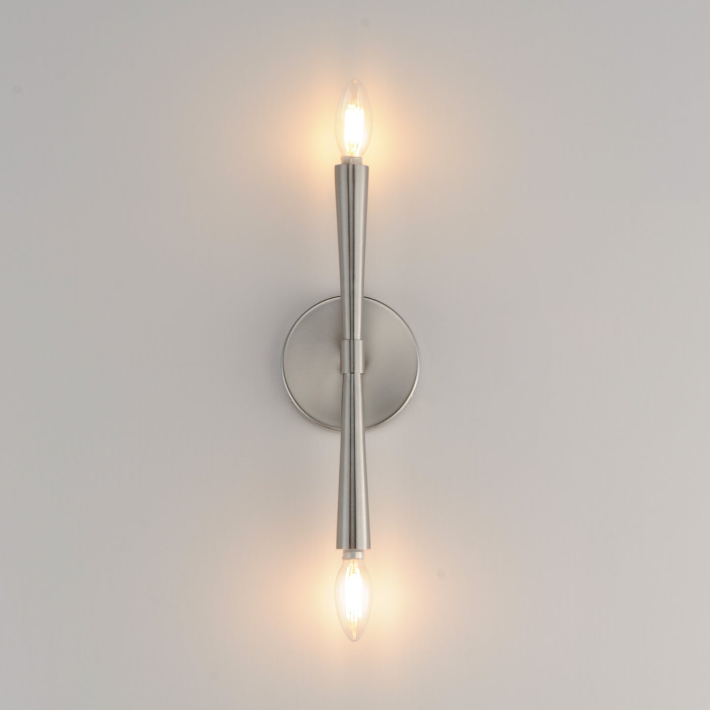 Rome 2-Light Wall Sconce Satin Nickel by Maxim Lighting