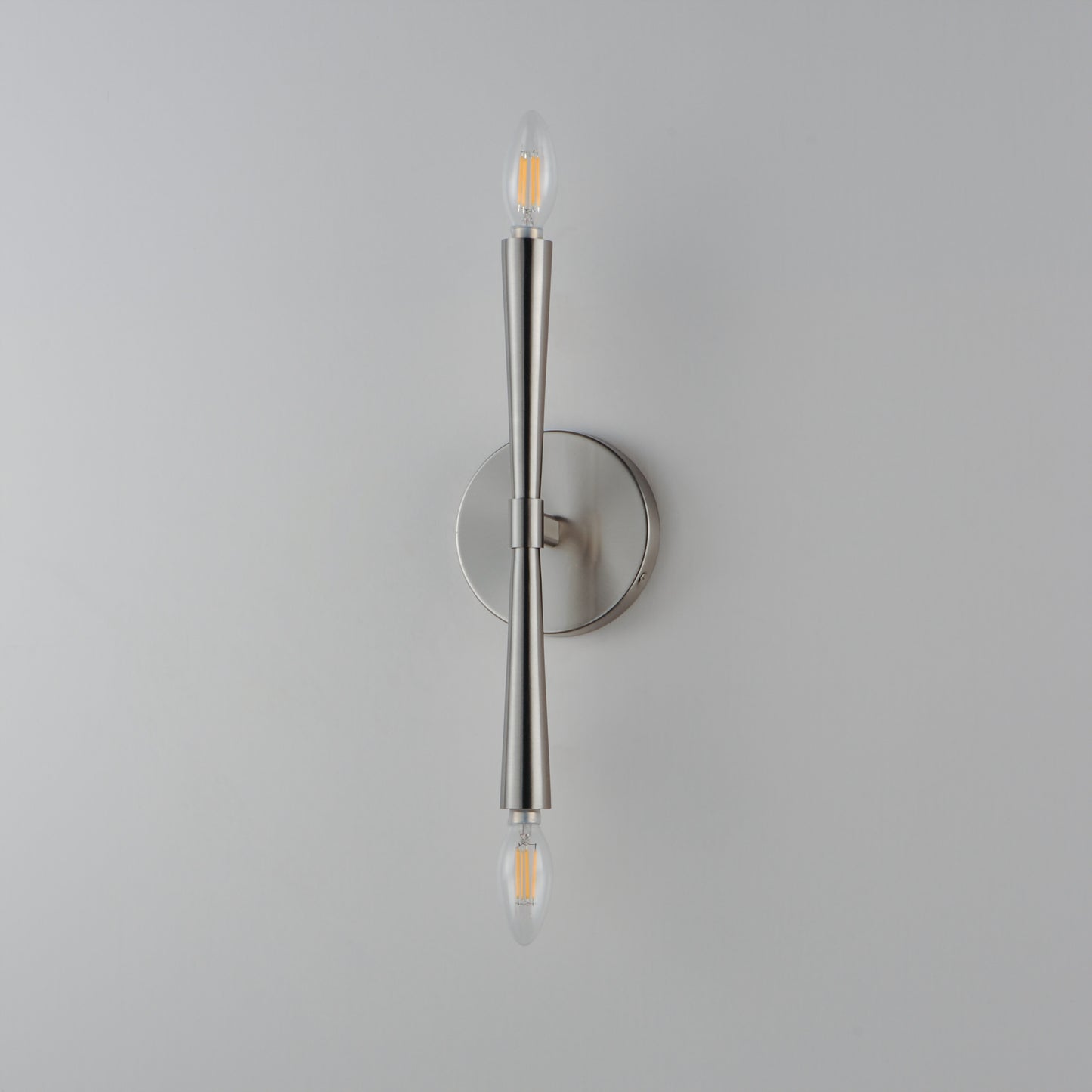 Rome 2-Light Wall Sconce Satin Nickel by Maxim Lighting