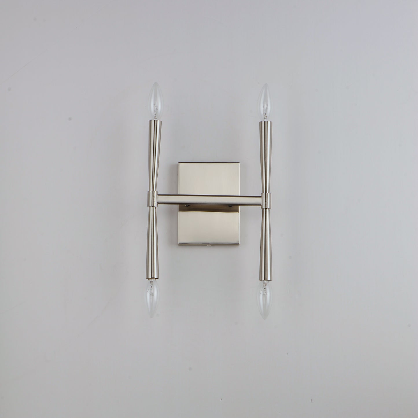 Rome 4-Light Wall Sconce Satin Nickel by Maxim Lighting