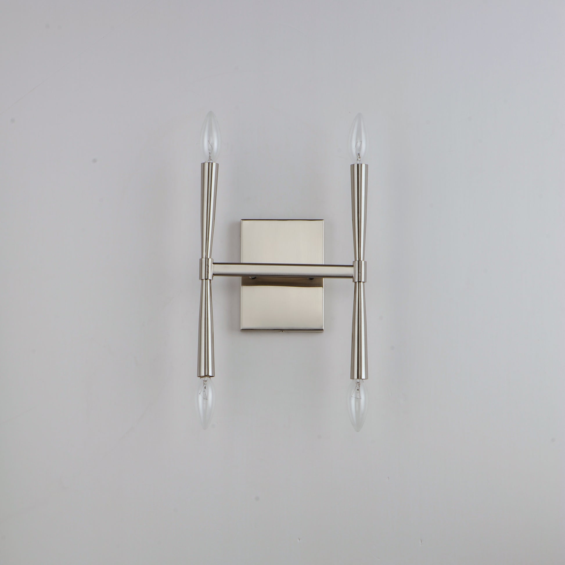 Rome 4-Light Wall Sconce Satin Nickel by Maxim Lighting