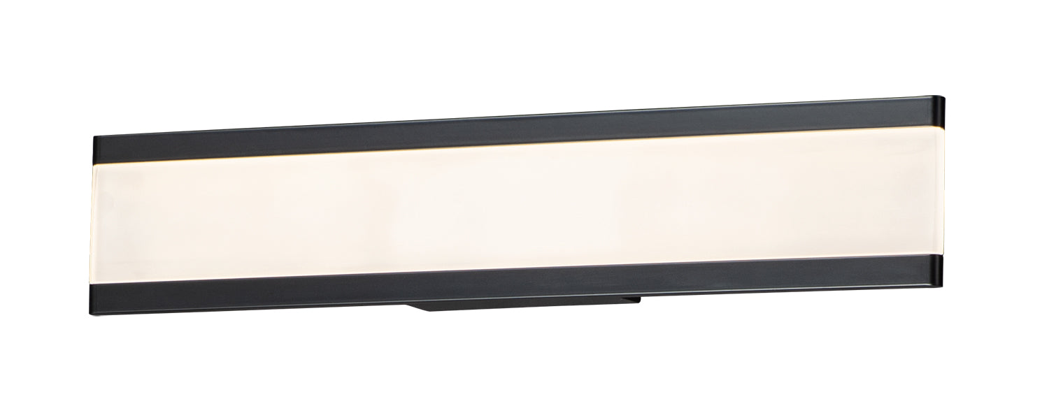 Visor 24" LED Wall Sconce Black by Maxim Lighting