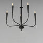 Vela 5-Light Chandelier Black by Maxim Lighting