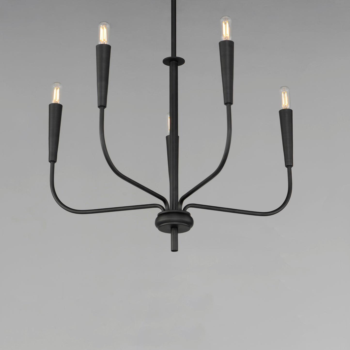 Vela 5-Light Chandelier Black by Maxim Lighting