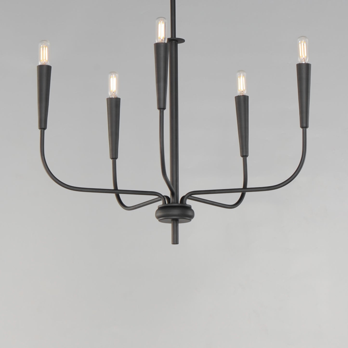 Vela 5-Light Chandelier Black by Maxim Lighting