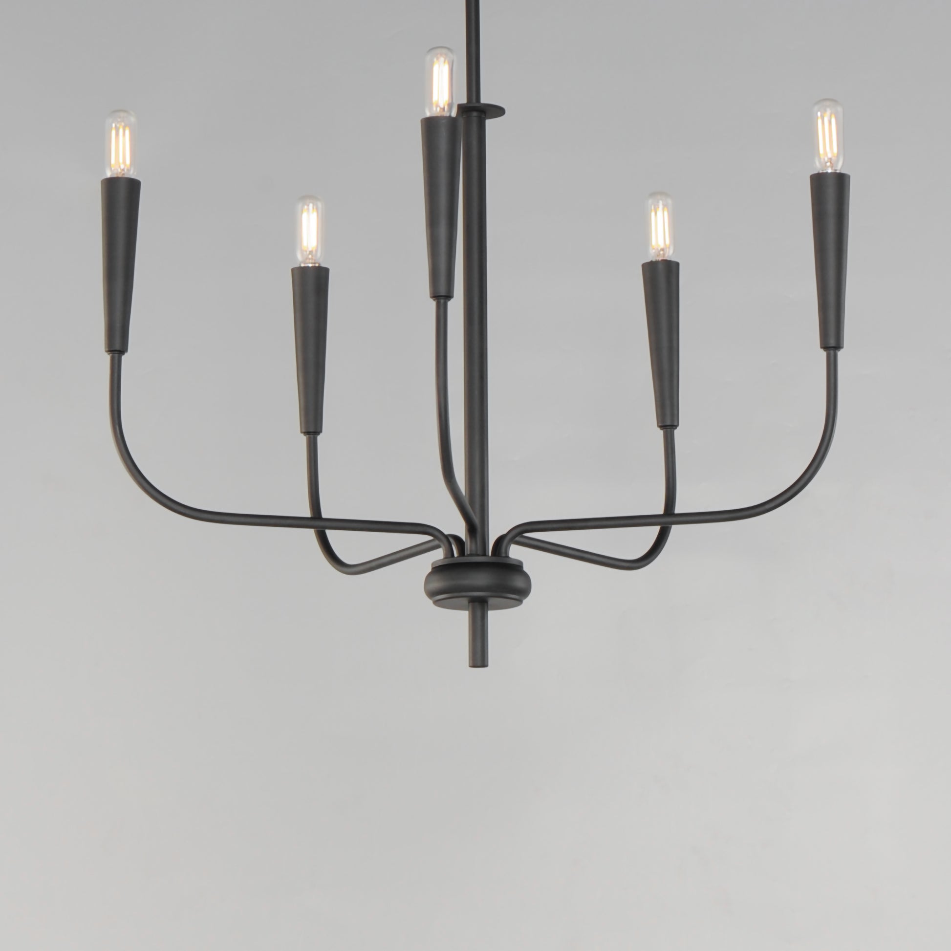 Vela 5-Light Chandelier Black by Maxim Lighting