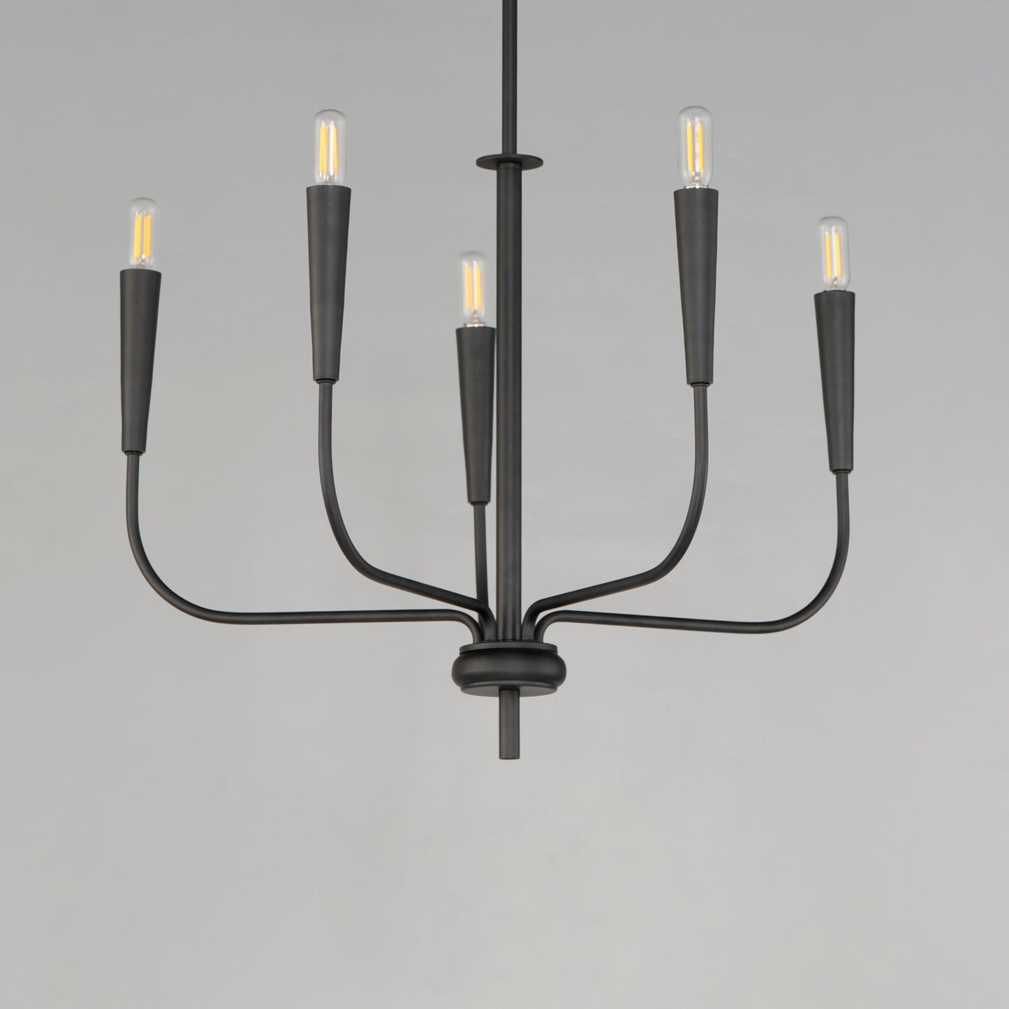 Vela 5-Light Chandelier Black by Maxim Lighting