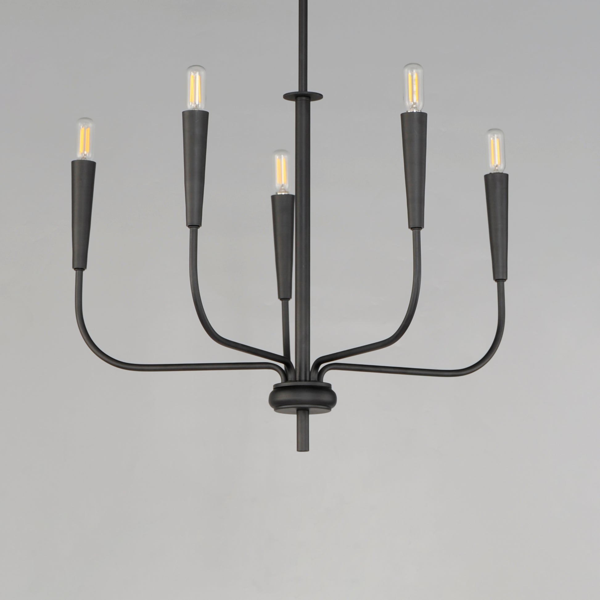 Vela 5-Light Chandelier Black by Maxim Lighting