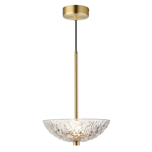 Metropolis LED Pendant Satin Brass by Maxim Lighting
