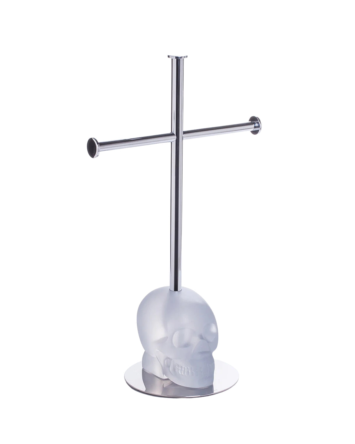 Vallvé Cranium towel rack in Clear resin – photo 2