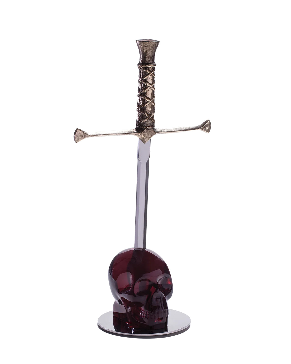 Vallvé Cranium Vintage towel rack in Red resin – photo 2
