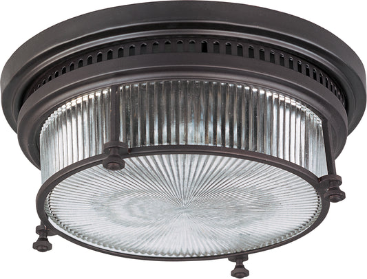 Hi-Bay 2-Light Flush Mount Bronze by Maxim Lighting