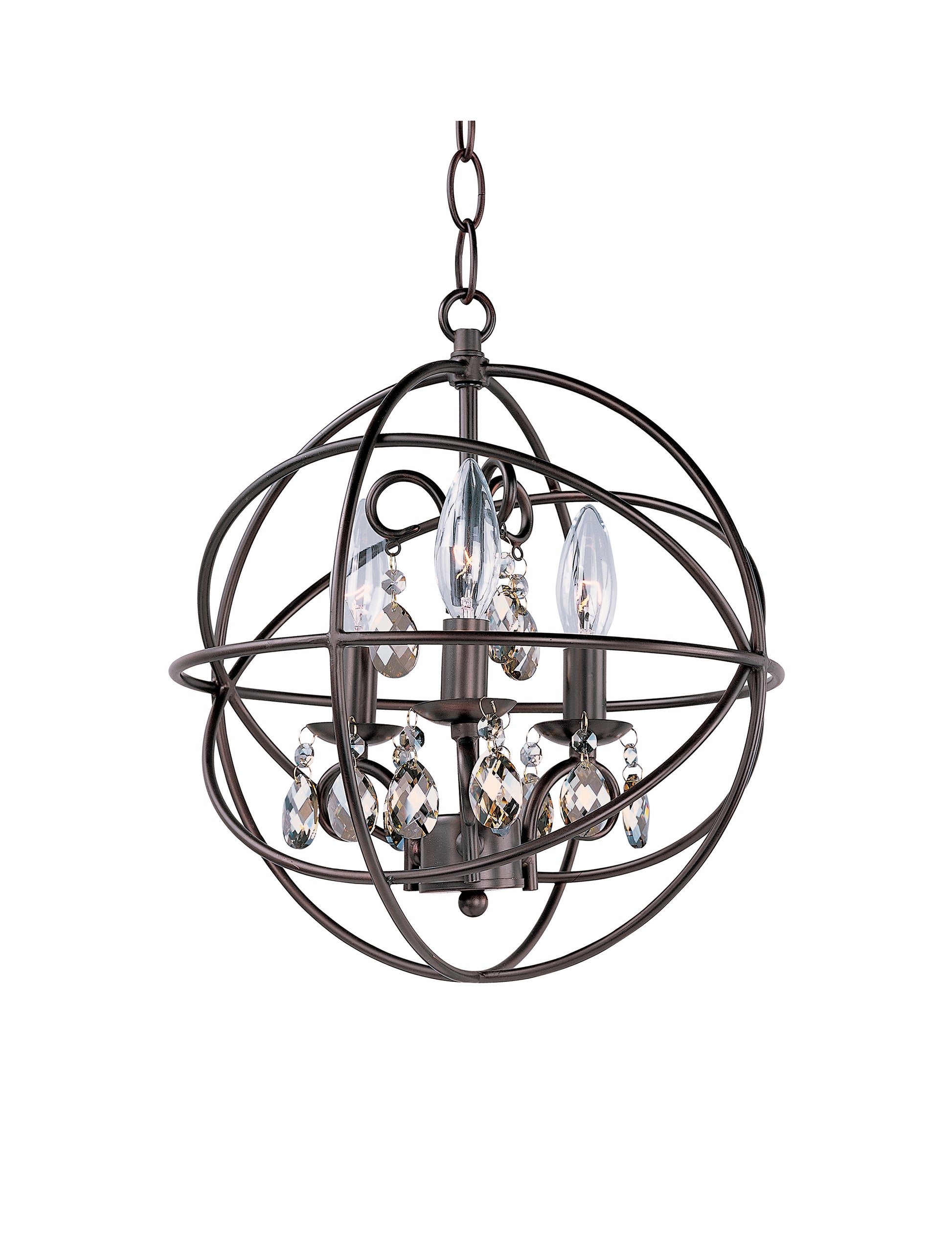 Orbit 3-Light Pendant Oil Rubbed Bronze by Maxim Lighting