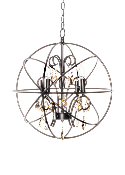 Orbit 4-Light Pendant Oil Rubbed Bronze by Maxim Lighting
