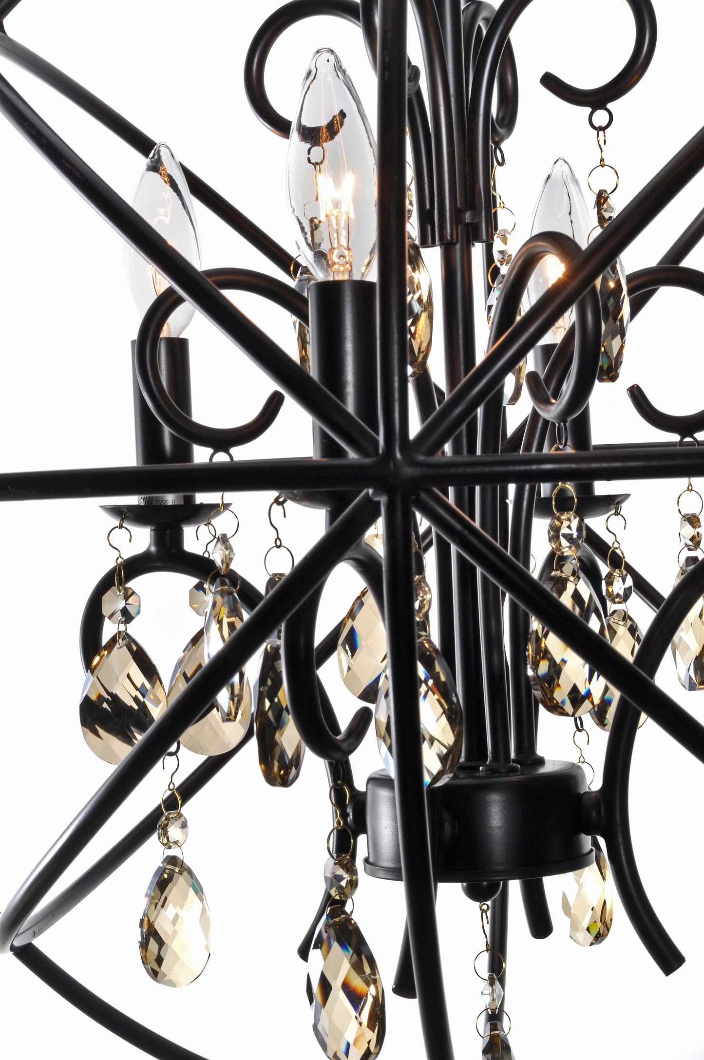 Orbit 4-Light Pendant Oil Rubbed Bronze by Maxim Lighting