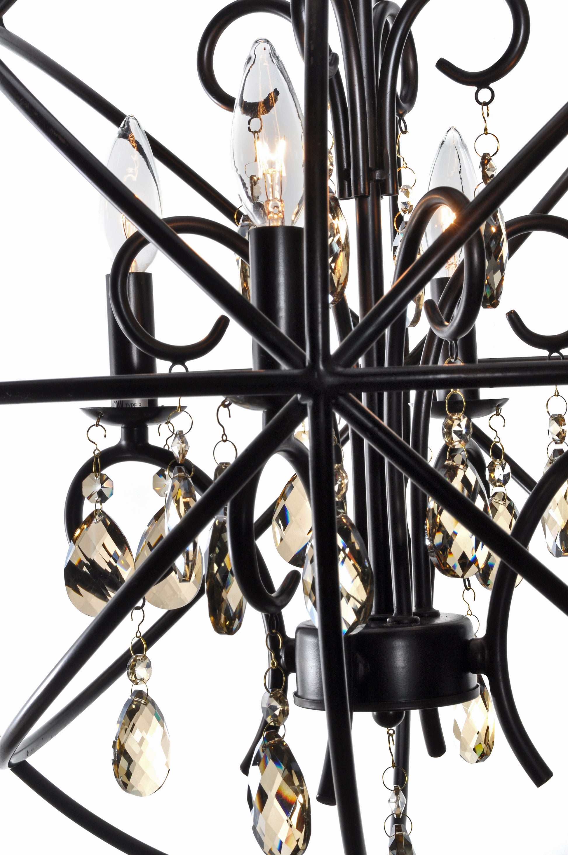 Orbit 4-Light Pendant Oil Rubbed Bronze by Maxim Lighting
