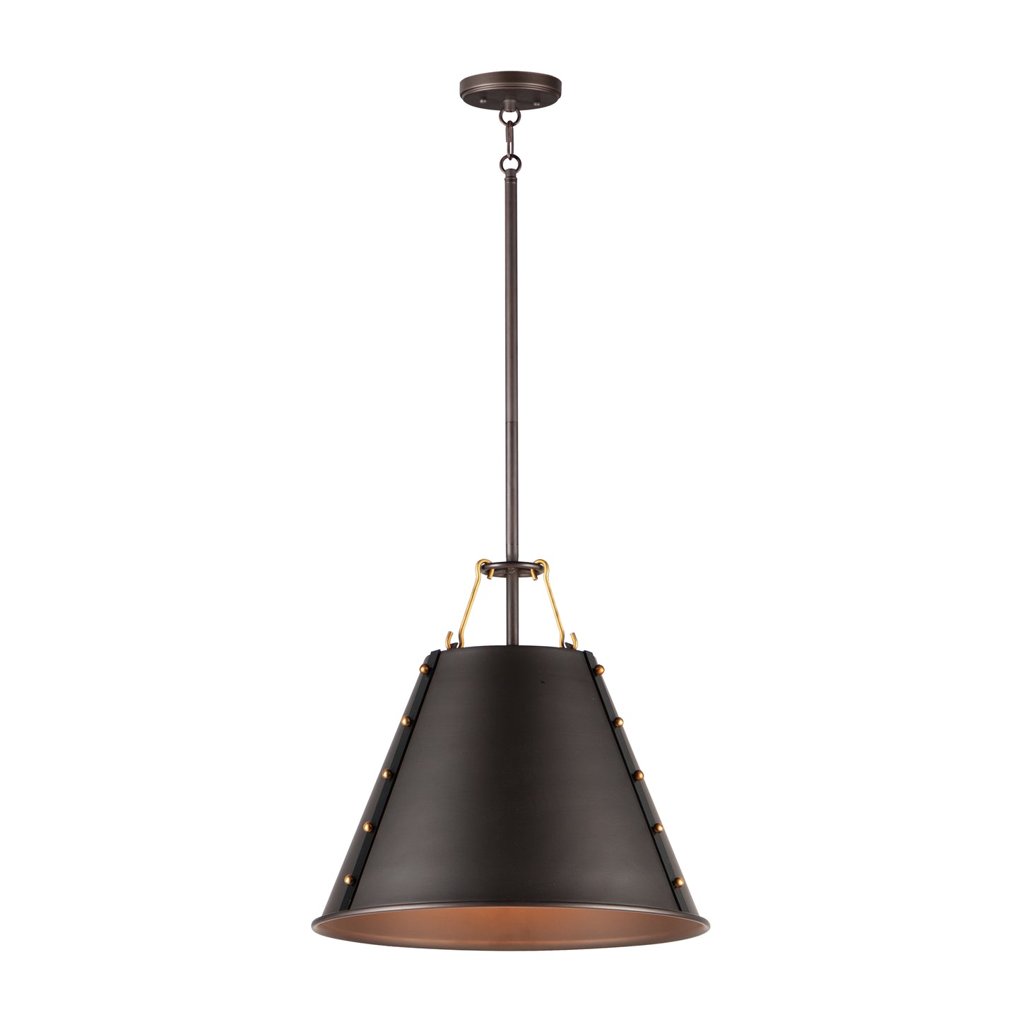 Trestle Pendant Oil Rubbed Bronze/Antique Brass by Maxim Lighting