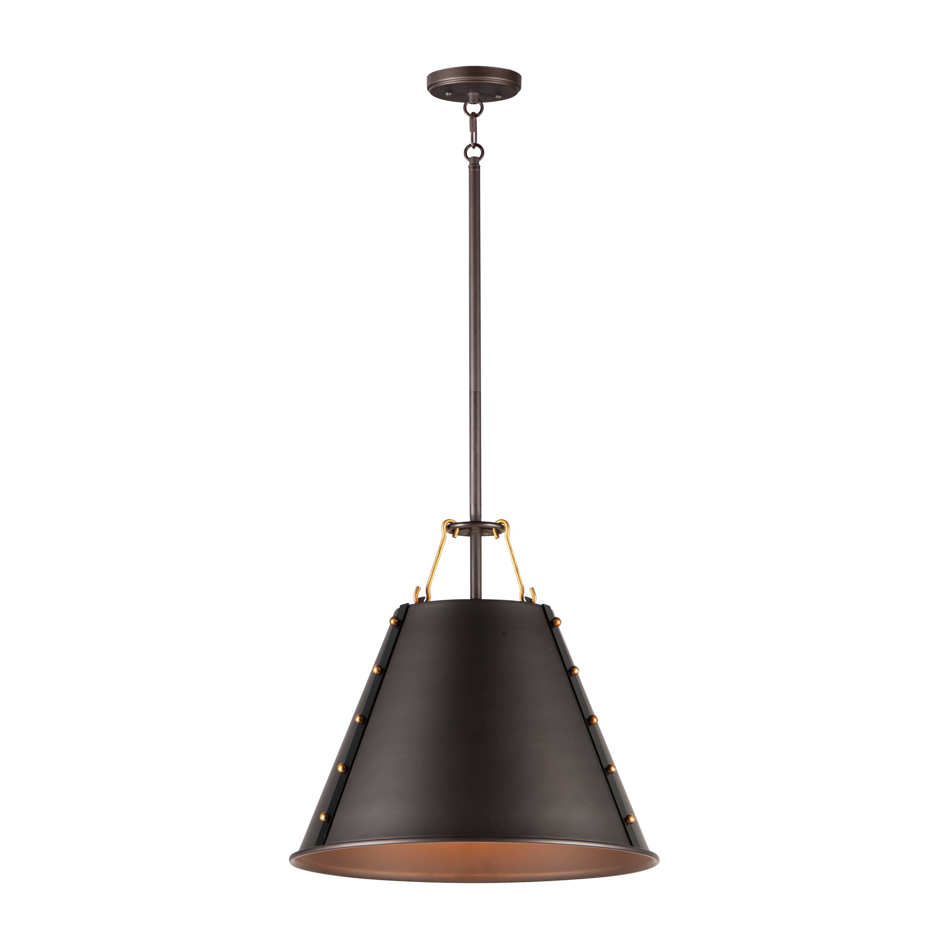Trestle Pendant Oil Rubbed Bronze/Antique Brass by Maxim Lighting