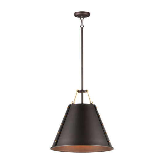 Trestle Pendant Oil Rubbed Bronze/Antique Brass by Maxim Lighting