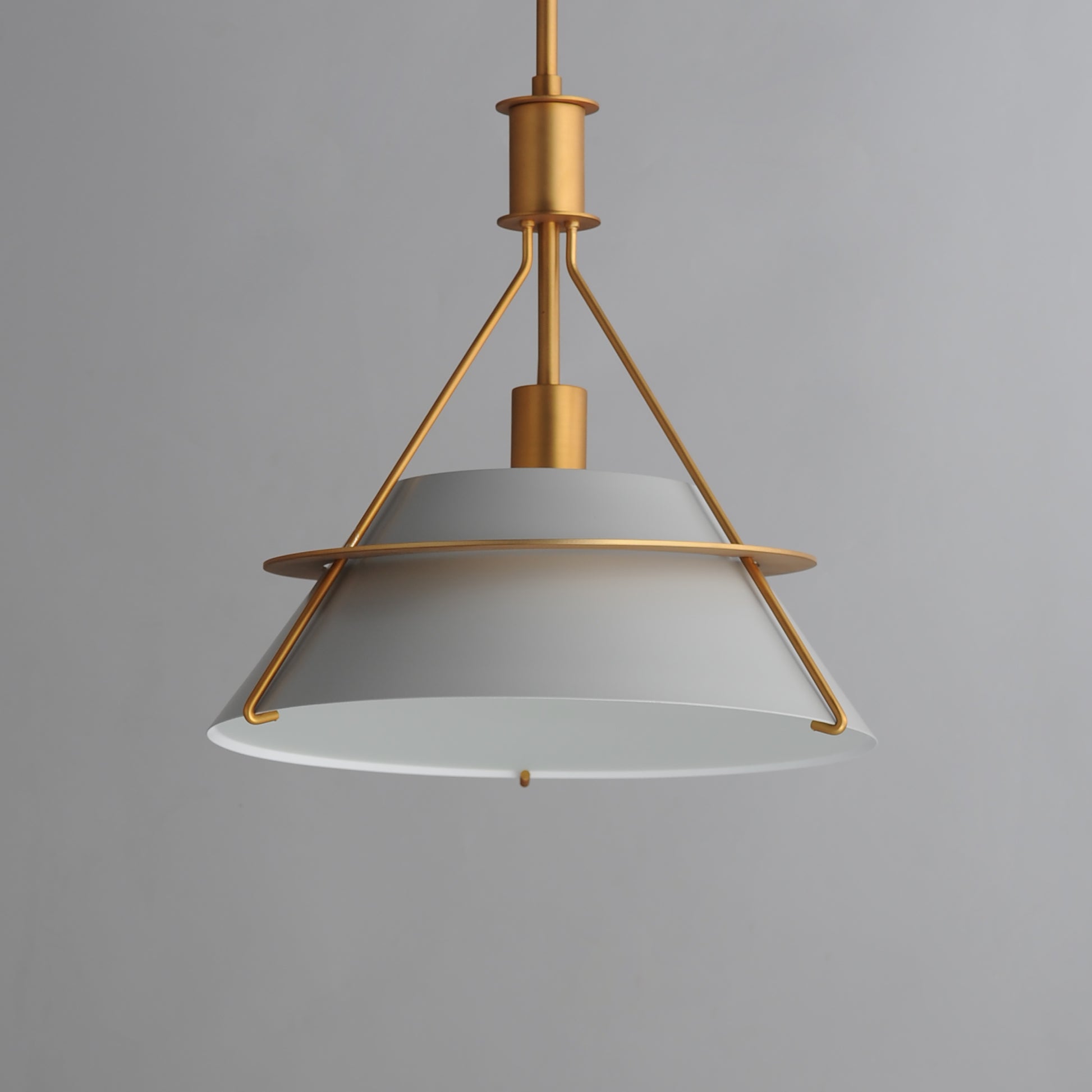 Lucas Pendant Natural Aged Brass by Maxim Lighting