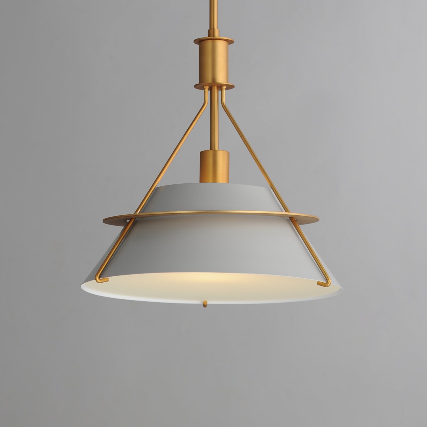 Lucas Pendant Natural Aged Brass by Maxim Lighting