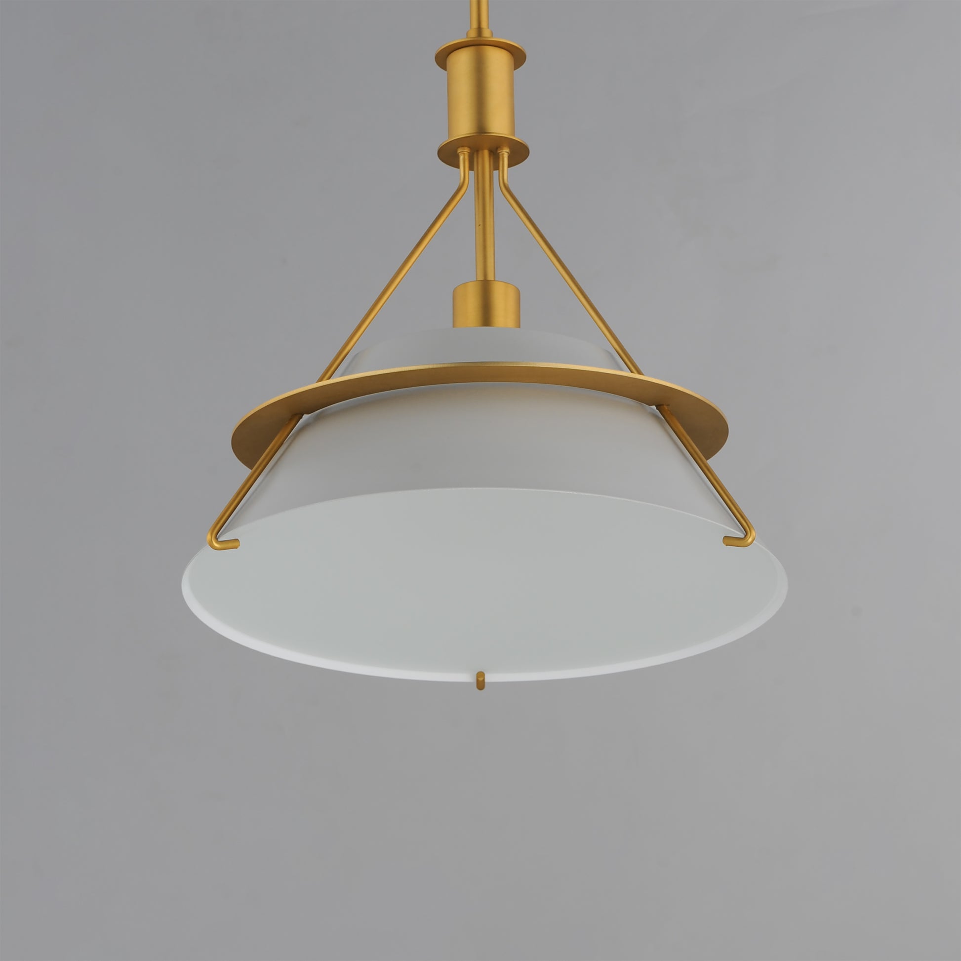 Lucas Pendant Natural Aged Brass by Maxim Lighting