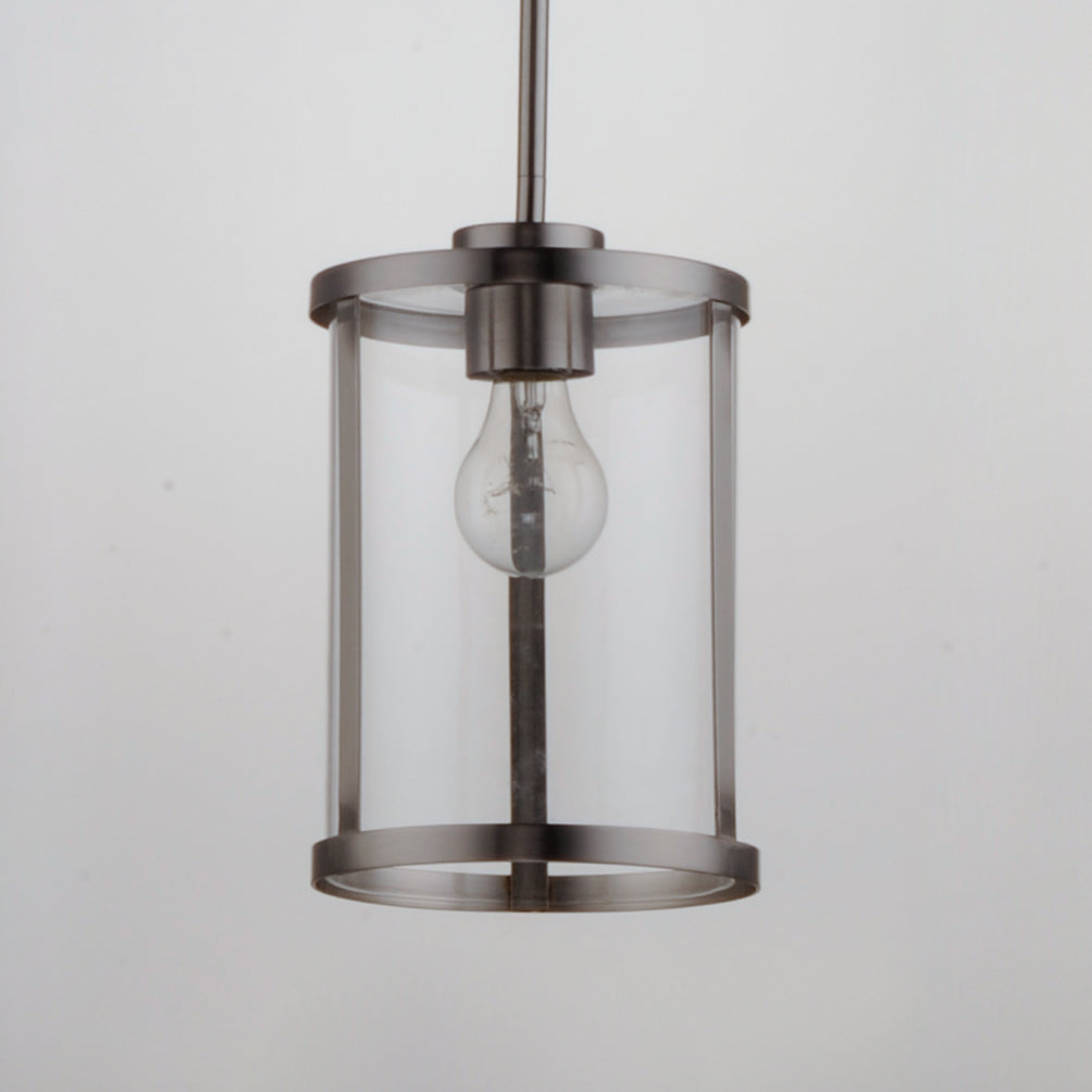 Sentinel Mini Pendant Satin Nickel by Maxim Lighting